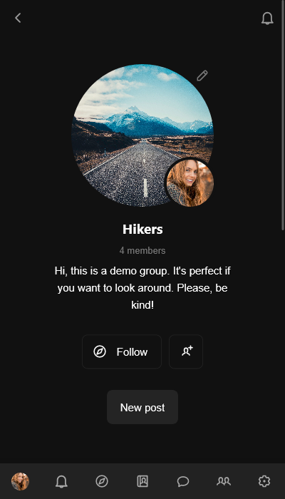 The Dots Mesh web app