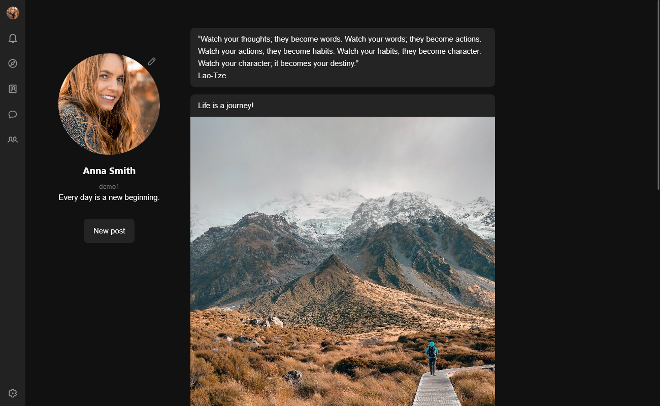 The Dots Mesh web app