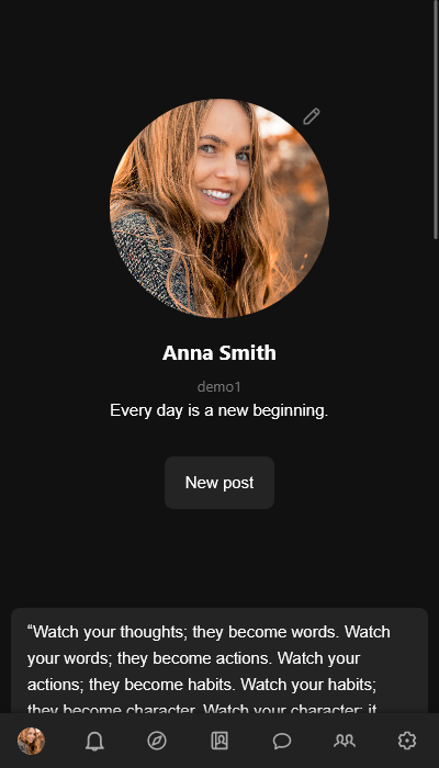 The Dots Mesh web app