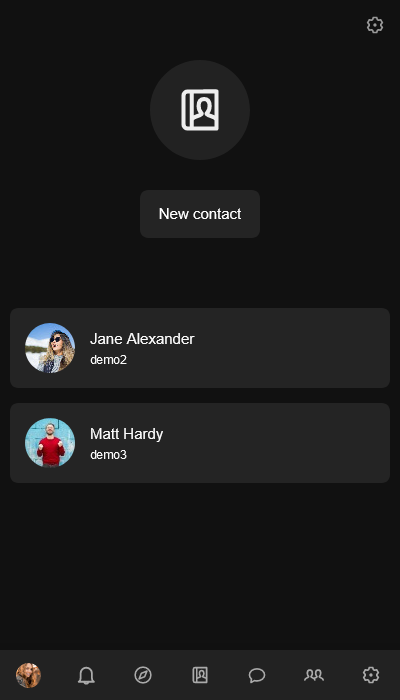 The Dots Mesh web app