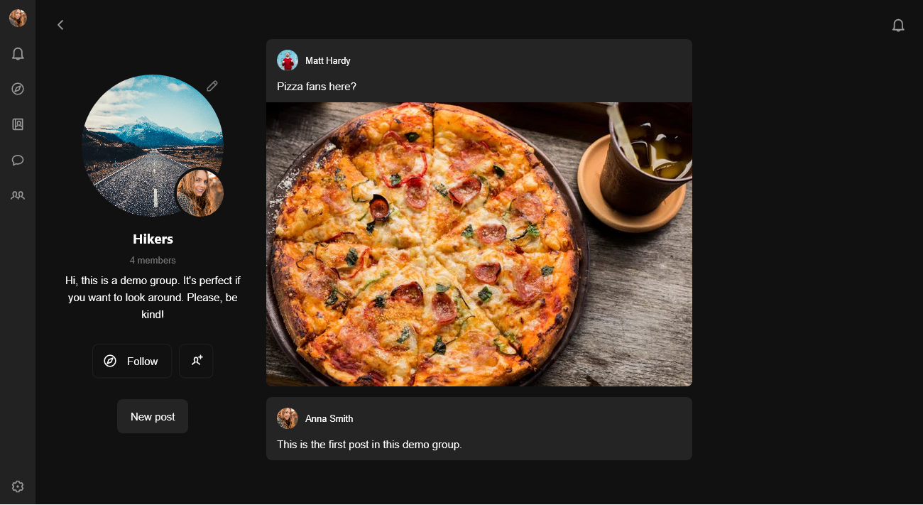The Dots Mesh web app